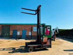 COMBILIFT C4000 DIESEL FORKLIFT*C/W FORK POSITIONER*YEAR 2016*VIDEO*