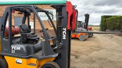 TCM U1D2A20LH FORKLIFT*C/W FORK POSITIONER*YEAR 2021*VIDEO*