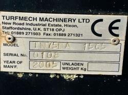 NEW HOLLAND TN75DA TRACTOR *C/W TURFER CONVEYOR AND PALLET TINES*VIDEO*