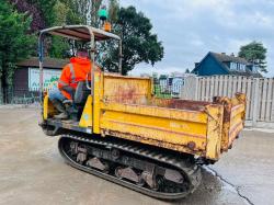 YANMAR C30R TRACKED DUMPER *YEAR 2009* C/W ROLE FRAME AND CANOPY *VIDEO*