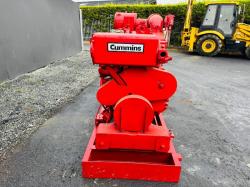 CUMMINGS N-855-F 6 INCH WATER PUMP *C/W 6 CYLINDER ENGINE*VIDEO*