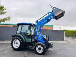 SOLIS 50RX TRACTOR*C/W SOLIS FRONT LOADER*194 HOURS*YEAR 2021*VIDEO*