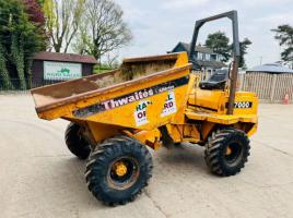 THWAITES ALLDRIVE 7000 4WD DUMPER *YEAR 1996* C/W ROLE BAR *VIDEO*