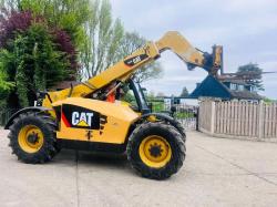 CATERPILLAR TH406AG 4WD TELEHANDLER *AG-SPEC , YEAR 2012* C/W PALLET TINES *VIDEO*