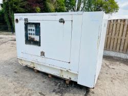 GENERATOR C/W PERKINS ENGINE & POWER OUT LETS 