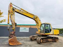 KOMATSU PC210 TRACKED EXCAVATOR*C/W BUCKET*VIDEO*