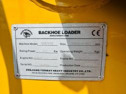 POLAR WOLVERINE WB100 BACKHOE LOADER*C/W 2014 PERKINS ENGINE*VIDEO*