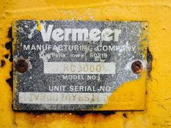 VERMEER FLX75 PLOW*C/W PLOW*READING 1555 HOURS*STEERING WHEEL*VIDEO*