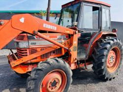 KUBOTA L4150 4WD LOADER TRACTOR (STOPS DRVING WHEN PUMP GETS WARM)*VIDEO*