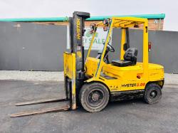 HYSTER H3.00XM FORKLIFT*C/W PALLET TINES*VIDEO*