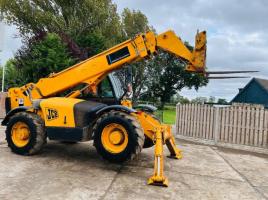 JCB 535-125 4WD TELEHANDLER * 12 METER REACH, 3723 HOURS * C/W PALLET TINES *VIDEO*