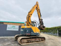 HYUNDAI ROBEX 145LCR-9 EXCAVATOR*C/W SELECTOR GRAB*YEAR 2012*VIDEO*