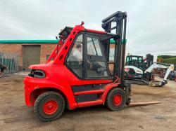 LINDE H70D FORKLIFT*C/W FORK POSITIONER*VIDEO*