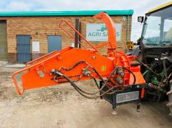 MDL POWER UP MOUNTED PTO DRIVEN WOOD CHIPPER*YEAR 2017*VIDEO*