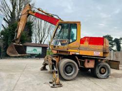 CASE 688B WHEELED EXCAVATOR C/W BUCKET * VIDEO *