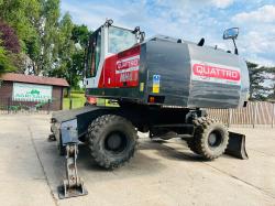 O&K MH6.5 4WD WHEELED EXCAVATOR C/W QUICK HITCH AND BUCKET * SEE VIDEO *