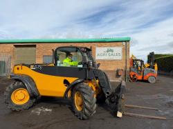 JCB 524-50 TELEHANDLER*C/W PALLET TINES*VIDEO*