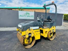 BOMAG BW120AD-3 DOUBLE DRUM VIBRATING ROLLER*C/W ROLL BAR*VIDEO*