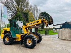 SANDERSON TX525 4WD TELEHANDLER C/W PIN AND CONE HEAD STOCK 