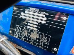 SONALIKA T2A 4WD TRACTOR *ONLY 26 HOURS* C/W LOADER, BUCKET & FLAIL CUTTER *VIDEO*