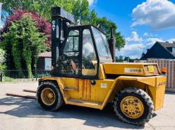 CATERPILLAR V180B DIESEL FORKLIFT C/W 2 STAGE MAST *VIDEO*