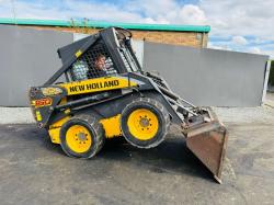 NEW HOLLAND L160 SKIDSTEER LOADER*C/W BUCKET*VIDEO*