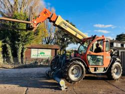 JLG 4013 4WD TELEHANDLER *YEAR 2008, 6264 HOURS* C/W LONG PALLET TINES *VIDEO*