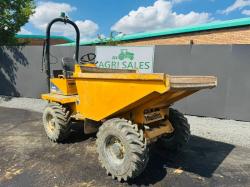 THWAITES 3 TONNE STRAIGHT TIP DUMPER*NON RUNNER*VIDEO*