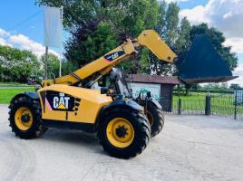 CATERPILLAR TH406AG 4WD TELEHANDLER *AG-SPEC , YEAR 2010* C/W BUCKET *VIDEO*