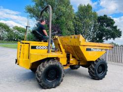THWAITES ALLDRIVE 6000 4WD DUMPER C/W ROLE BAR & PERKINS ENGINE *VIDEO*