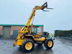 SANDERSON 726 TELEHANDLER*AG SPEC*C/W PALLET TINES*VIDEO*