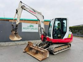 TAKEUCHI TB250 TRACKED EXCAVATOR*C/W 3 BUCKETS*YEAR 2015*VIDEO*
