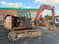 HITACHI ZX80SBLC EXCAVATOR*C/W BUCKET*VIDEO*