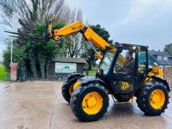 JCB 526S 4WD TELEHANDLER *AG-SPEC* C/W JOYSTICK CONTROL & PALLET TINES *VIDEO*