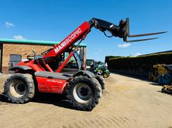 MANITOU MLT 627T TELEHANDLER*C/W PALLET TINES*YEAR 2011*VIDEO*