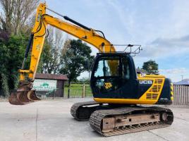JCB JS145 TRACKED EXCAVATOR *YEAR 2012* C/W QUICK HITCH & BUCKET *VIDEO*