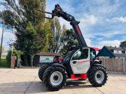 MANITOU MLT 630 115V TELEHANDLER*AG SPEC *C/W PALLET TINES*YEAR 2021*VIDEO*