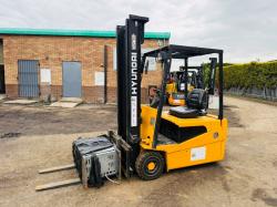 HYUNDAI HBF 15T ELECTRIC FORKLIFT*C/W CHARGER*VIDEO*