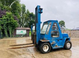 CATERPILLAR V140 DIESEL FORKLIFT C/W 2 STAGE MAST *VIDEO*