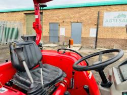FOTON ESTATE 5500+4 4WD TRACTOR*C/W FRONT LOADER & TINES*176 HOURS*VIDEO*