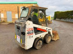 BOBCAT 463 WHEELED SKIDSTEER*C/W BUCKET*VIDEO*