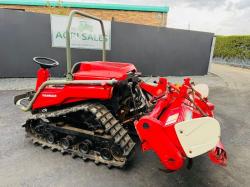 YANMAR AC18 TRACKED COMPACT TRACTOR*C/W AR160 ROTOVATOR*VIDEO*