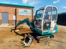 JCB 8015 EXCAVATOR*C/W SELECTION OF BUCKETS*VIDEO*