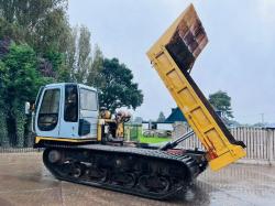 MOROOKA MST1500VD TRACKED DUMPER * 5875 HOURS * C/W RUBBER TRACKS *VIDEO*