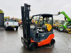 TOYOTA TRAIGO 48 18 ELECTRIC FORKLIFT*WONT CHARGE*VIDEO*