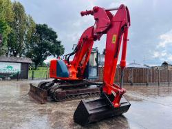 HITACHI ZAXIS 135UR TRACKED EXCAVATOR C/W FRONT BLADE *VIDEO*