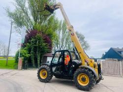 CATERPILLAR TH406AG 4WD TELEHANDLER *AG-SPEC , YEAR 2012* C/W PALLET TINES *VIDEO*