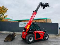 MANITOU MT420H COMFORT TELEHANDLER*C/W PALLET TINES*YEAR 2021*VIDEO*
