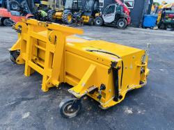 JCB HYDRAULIC SWEEPER*C/W CARRIER HEADSTOCK*VIDEO*