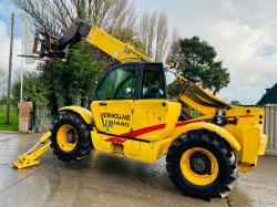 NEW HOLLAND LM1440 4WD TELEHANDLER *14 METER REACH* C/W PALLET TINES *VIDEO*